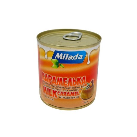 Вареное сгущенное молоко "Milada"...