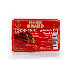 Rose Chicken franks (340g)