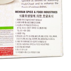 Mehran 차트 마살라(100g)
