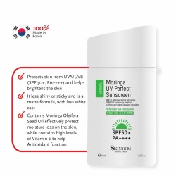 Skindom Moringa UV Perfect Sunscreen SPF50+PA++++ (60 ml)